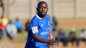 Football - NFD Promotional  Playoff 2012/13 - Black Aces v Chippa United - Themba Sinamela