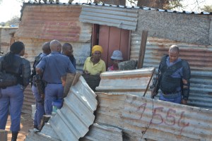 Police arresting alleged suspects during protest#1