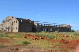 Picture: (Half-built Manthe Multi-purpose door Centre abandoned)