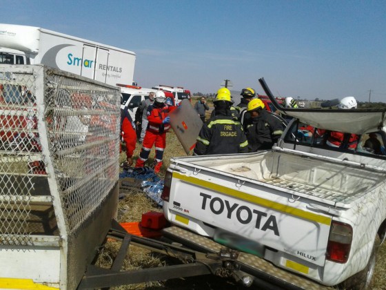 Man killed in bakkie collision