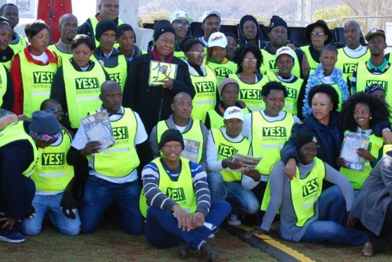 DSC_2744Some of the North West youth who will benefit as YES magazine distributers.