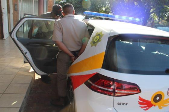 Traffic offical nabbed