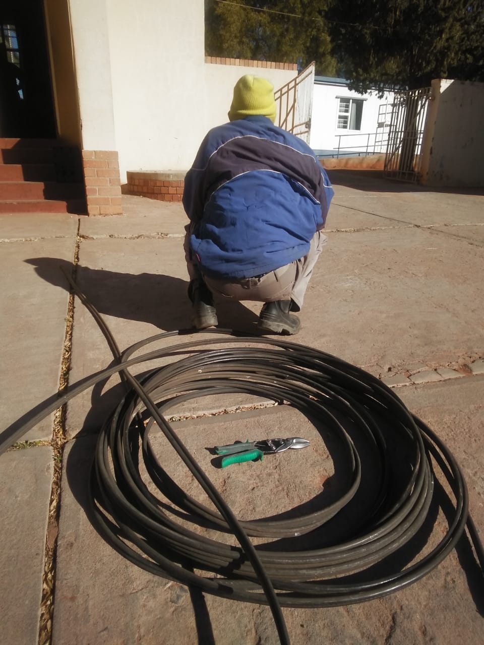 A nabbed for copper cable theft! | The Guardian