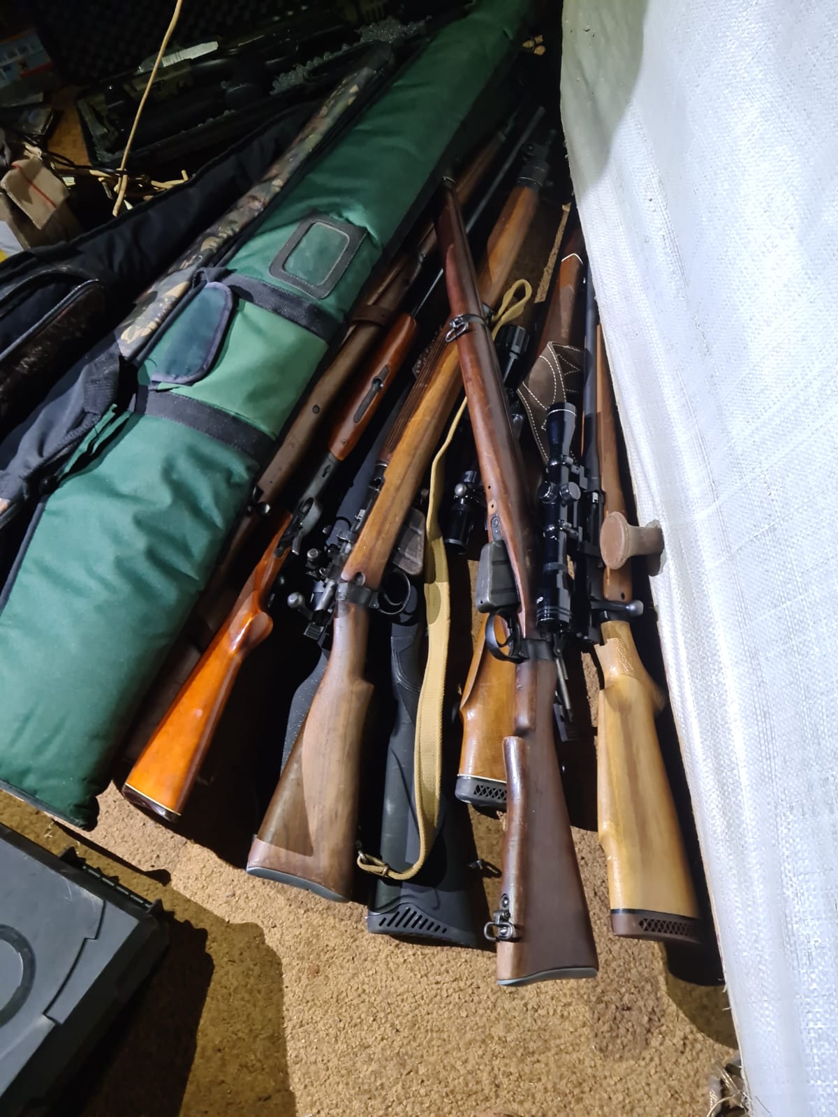 Three suspects arrested for possession of firearms in court | The Guardian