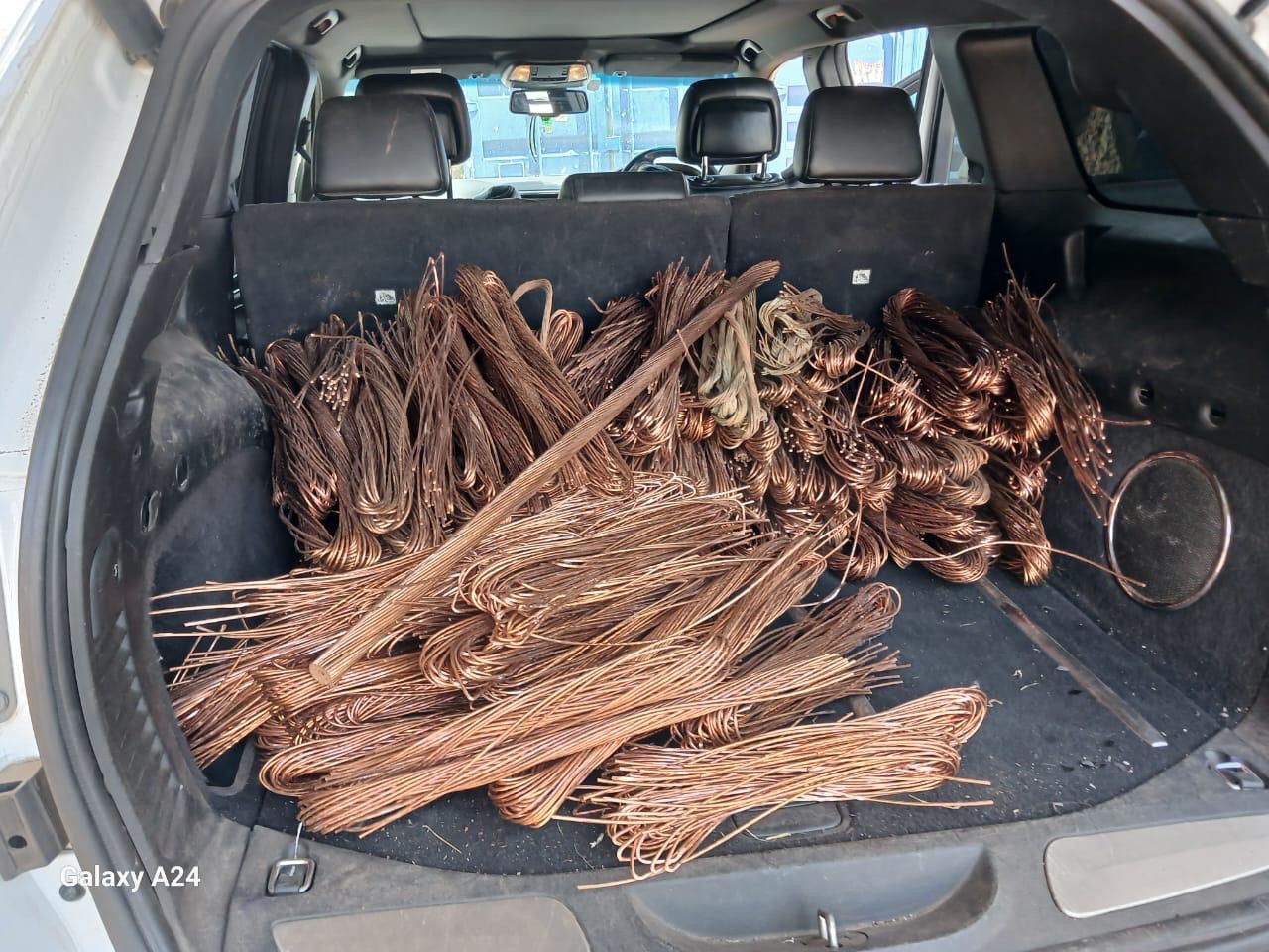 Two men nabbed for being in possession of copper cables worth R400 000 ...