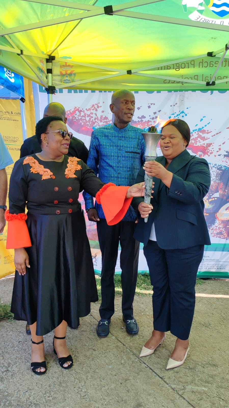 George Manyike North West province receives torch run | The Guardian